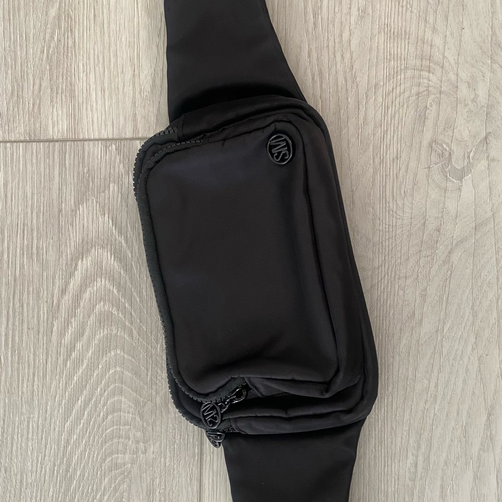 Black Steve Madden Nylon Hip (Fanny) Pack